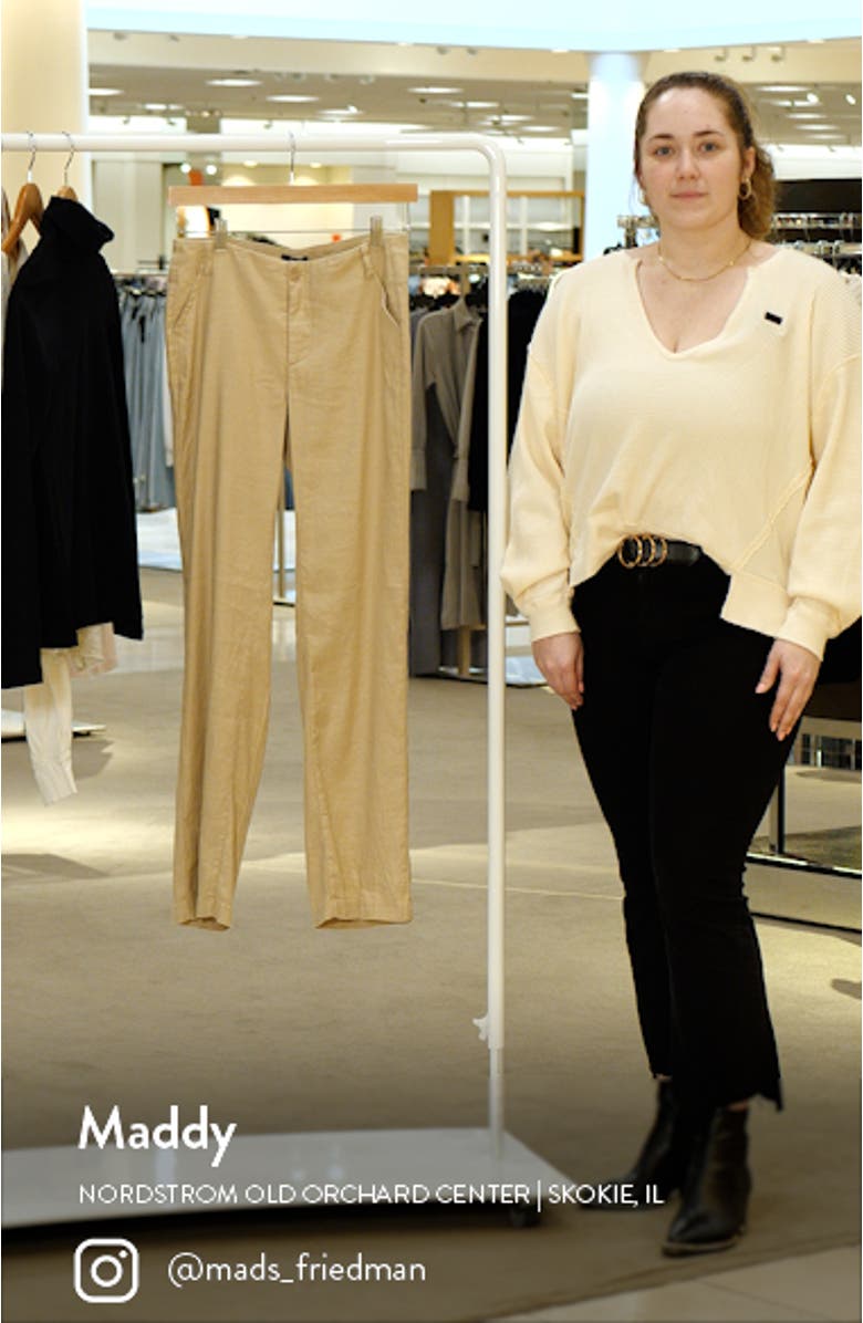Marilyn Linen Blend Trousers, sales video thumbnail