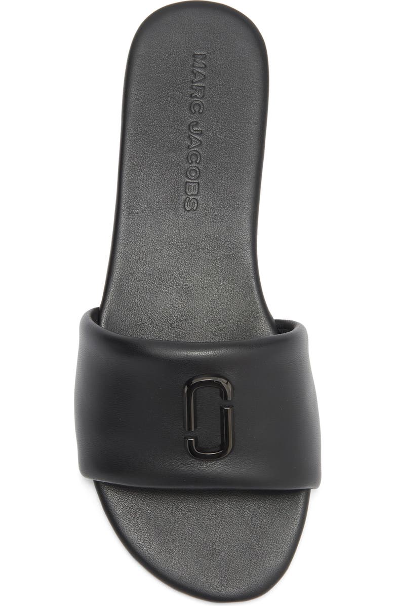 Marc Jacobs The Snapshot Slide Sandal, Alternate, color, Black