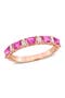  Pink Sapphire/Rose Gold