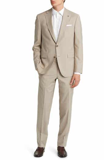 Jack Victor Esprit Soft Constructed Solid Wool Suit