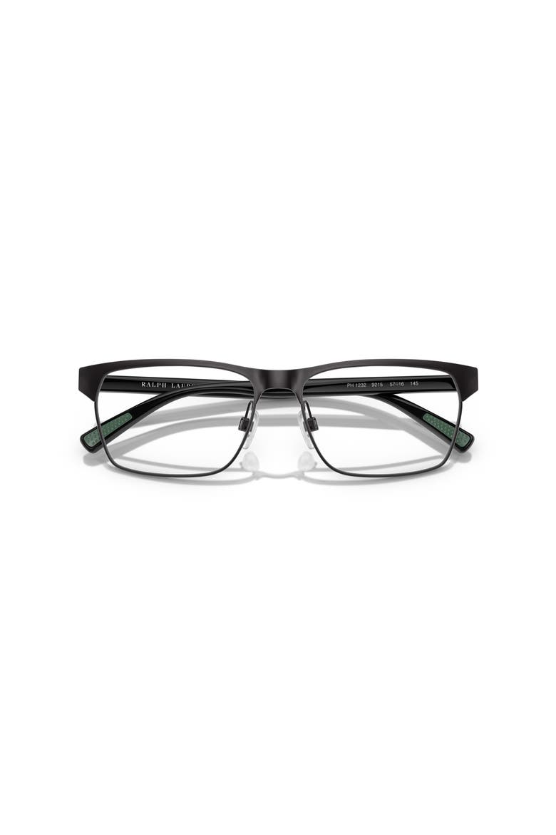 57mm Rectangle optical glasses, Alternate, color, Grey