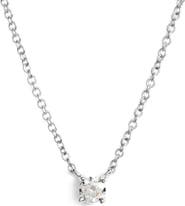 Bony Levy Petite Liora Diamond Solitaire Pendant Necklace