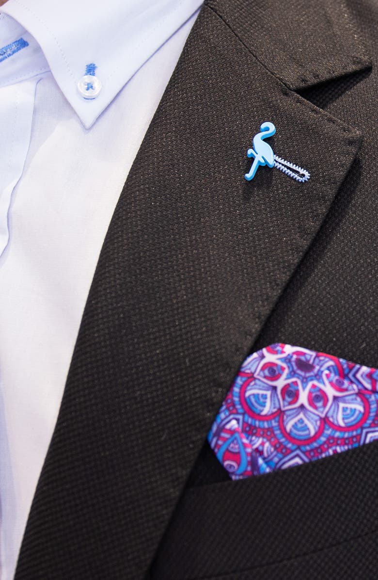 TailorByrd Textured Solid Sport Coat, Alternate, color, Black