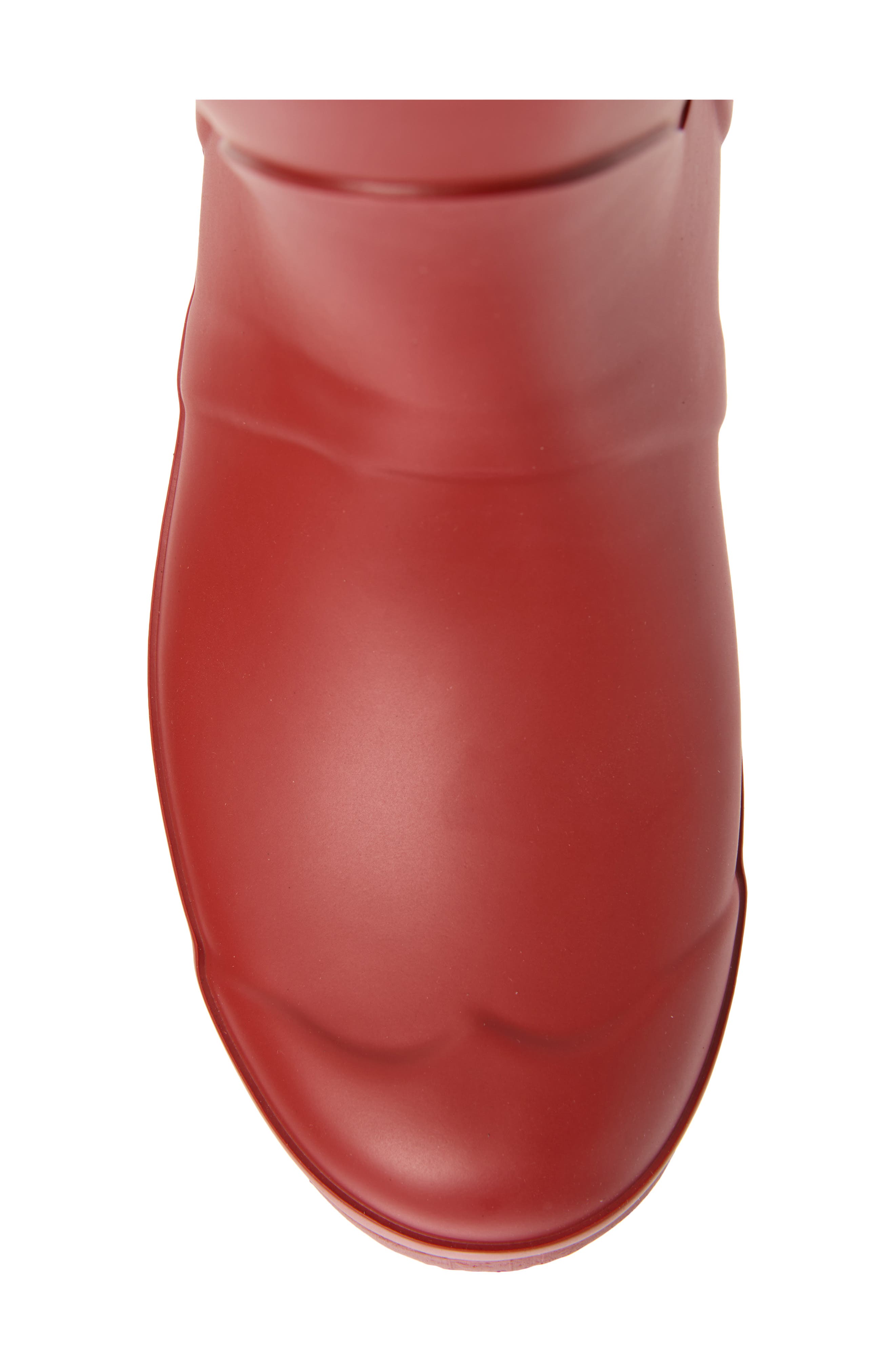 Short Rain Boot, Alternate, color, RED