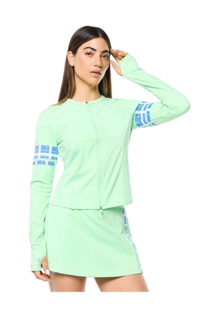 Lara Contour Jacket, Main, color, GREEN ASH
