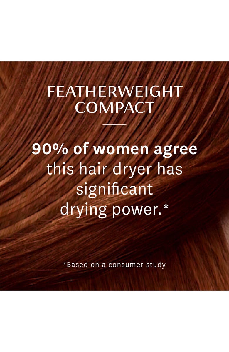 T3 Featherweight Folding Compact Hair Dryer with Dual Voltage, Alternate, color,