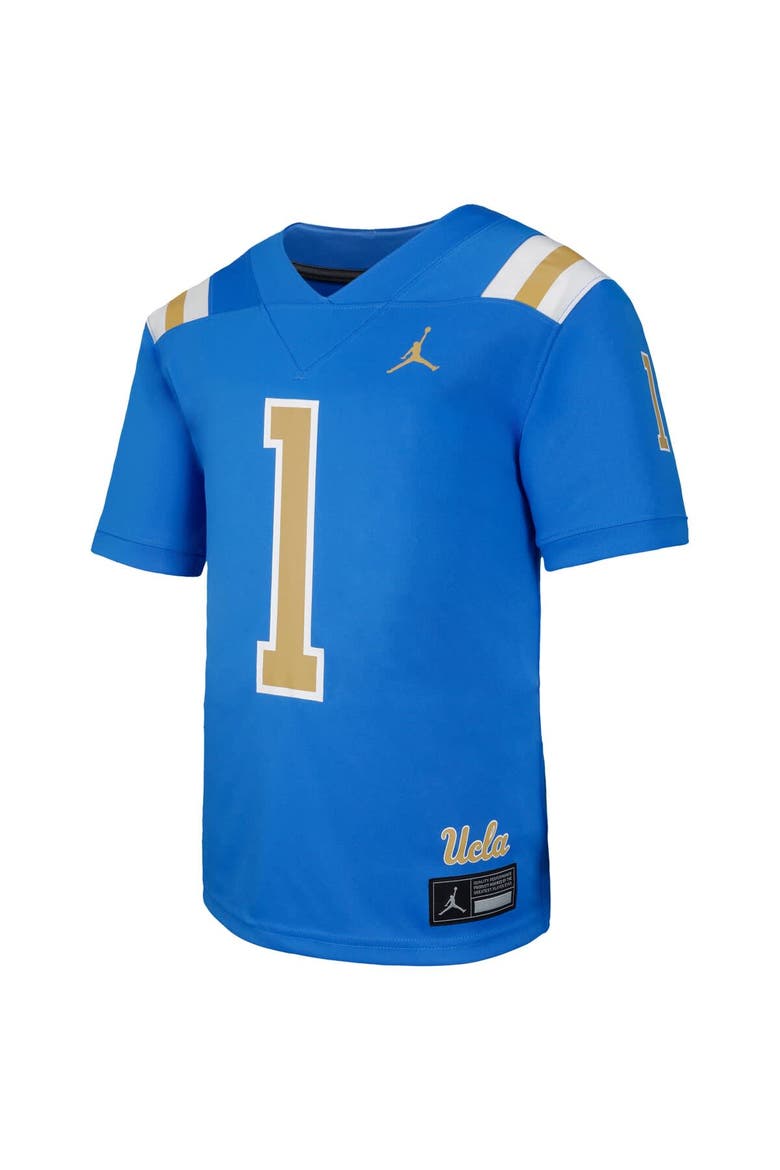 Youth Jordan Brand #1 Blue UCLA Bruins Untouchable Replica Game Jersey, Alternate, color, Blue