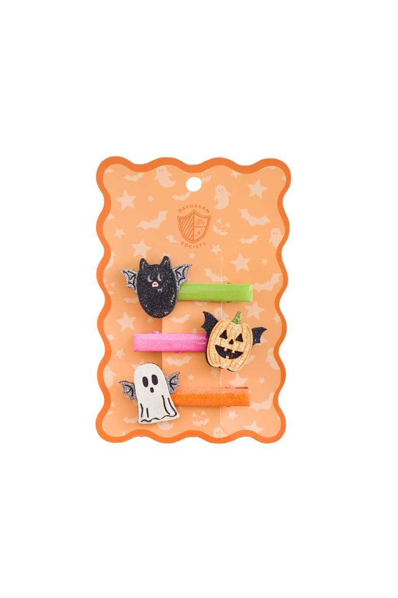 Halloween Going Batty Hair Clip Set, Main, color, Assorted Pre-Pack