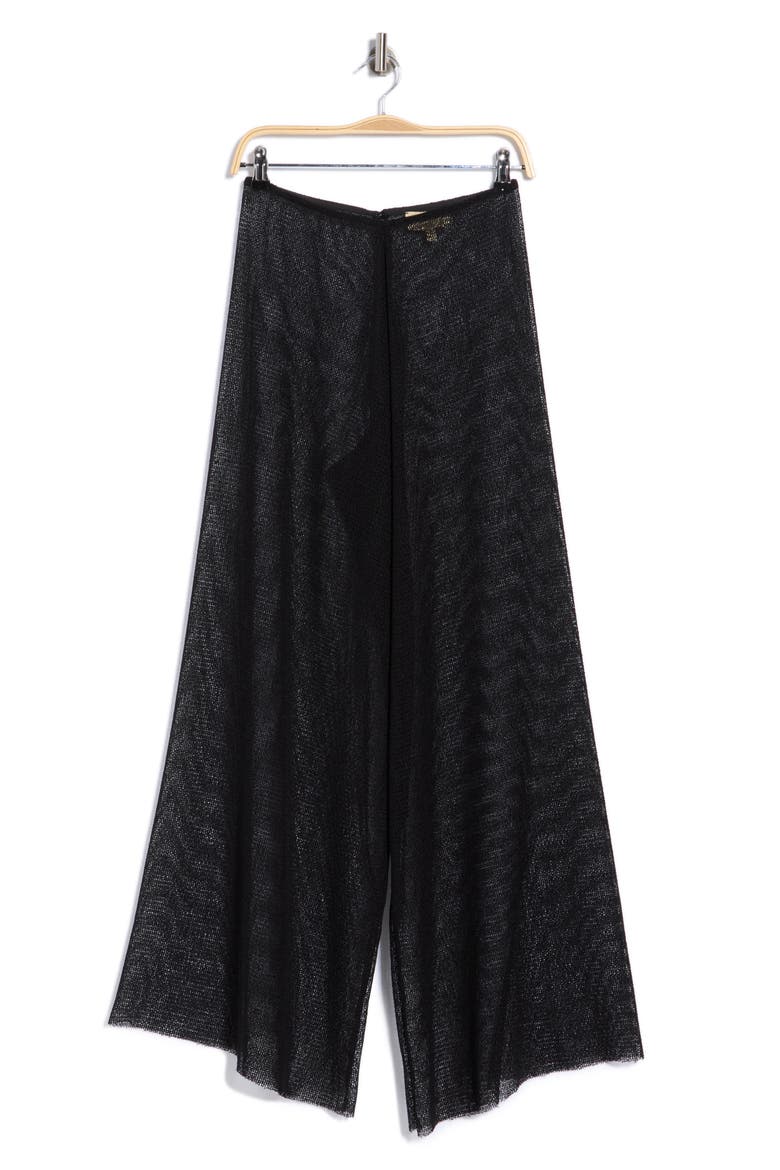 Wide Leg Pants, Main, color, BLACK
