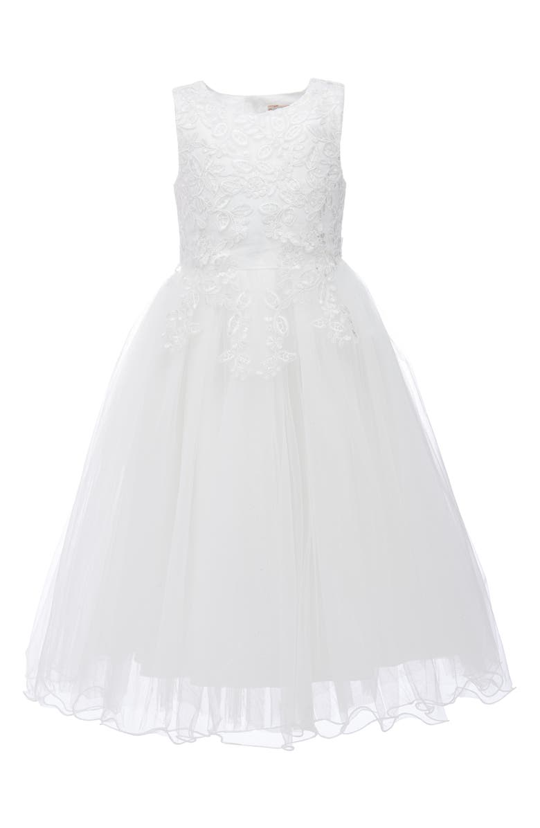 Tulleen Halsey Dress, Alternate, color, White