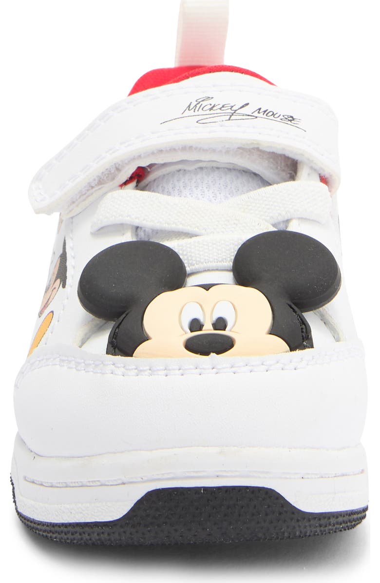 Harper Canyon Mickey Lace-Up Sneaker, Alternate, color, White Multi