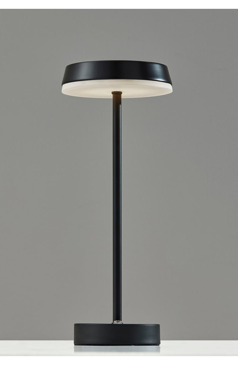ADESSO LIGHTING Tommy Cordless LED Lamp, Alternate, color, Black