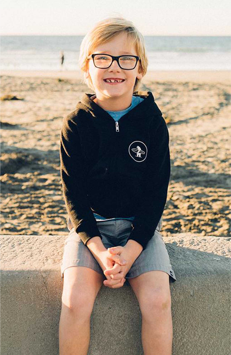 Everyday California Mini Hoodie, Alternate, color, Black