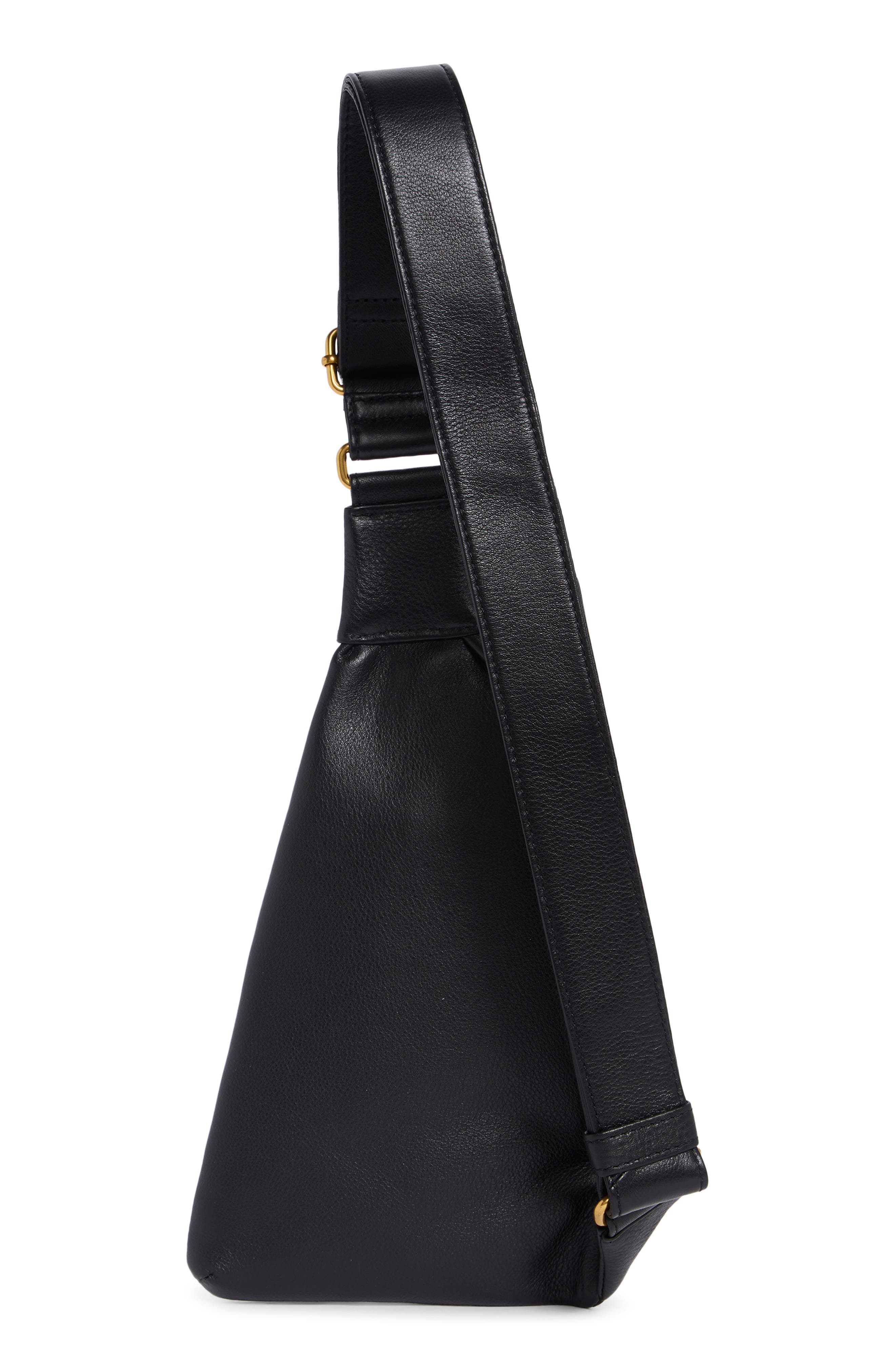 HOBO Bodhi Sling Crossbody Bag, Alternate, color, Black