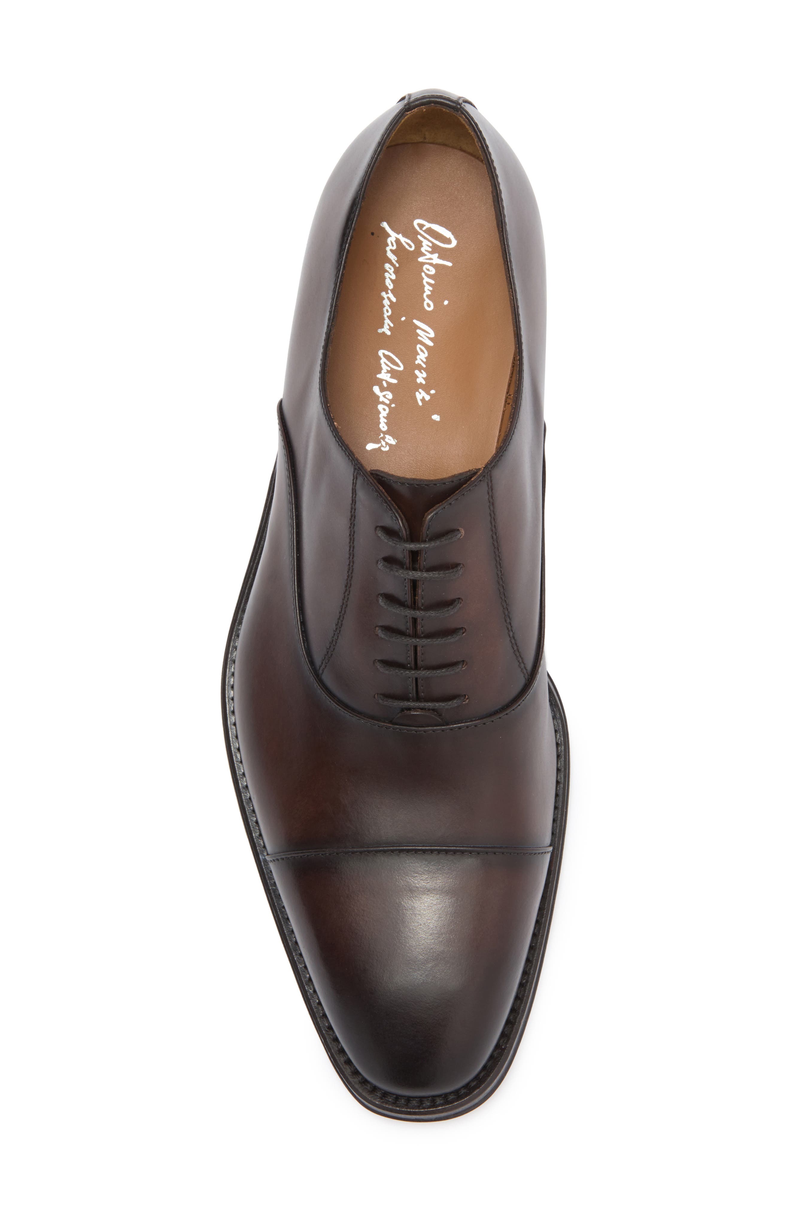 ANTONIO MAURIZI Cap Toe Oxford, Alternate, color, 