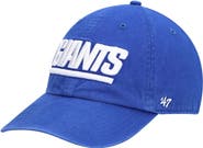 '47 Men's '47 Royal New York Giants Clean Up Script Adjustable Hat