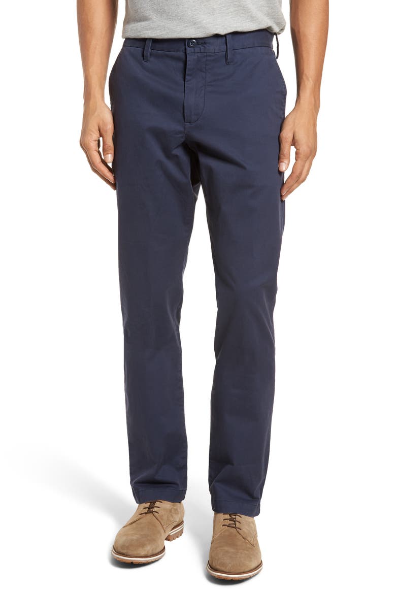 Ballard Slim Fit Stretch Chino Pants, Main, color, NAVY BLUE