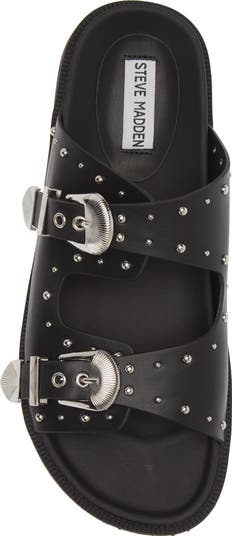 Steve Madden Connely Buckle Slide Sandal (Women) | Nordstromrack