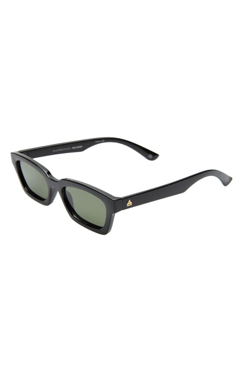 AIRE 50mm Sculptor Polarized Rectangular Sunglasses, Alternate, color, 