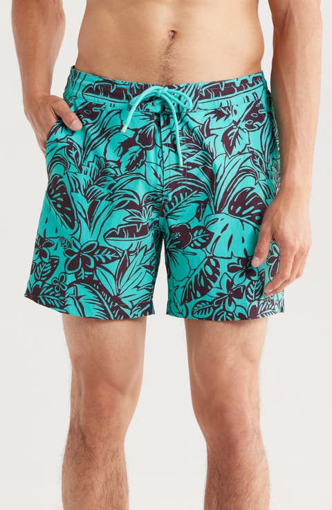 Flower Pool Swim Trunks