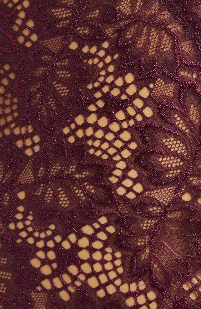 Oh La La Cheri Lace Underwire Teddy, Alternate, color, 