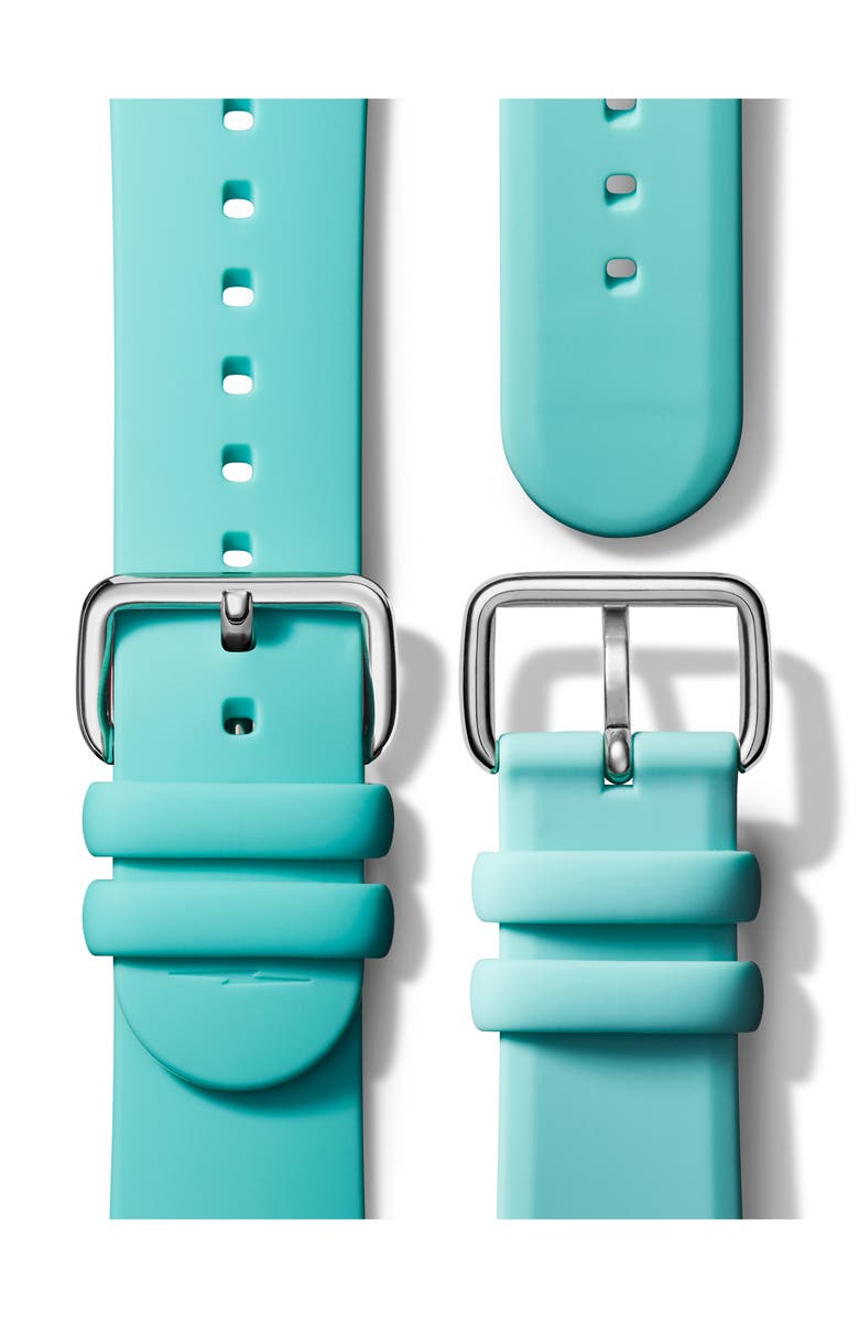 Shinola Detrola Silly Putty Silicone Strap Watch, 43mm, Alternate, color,