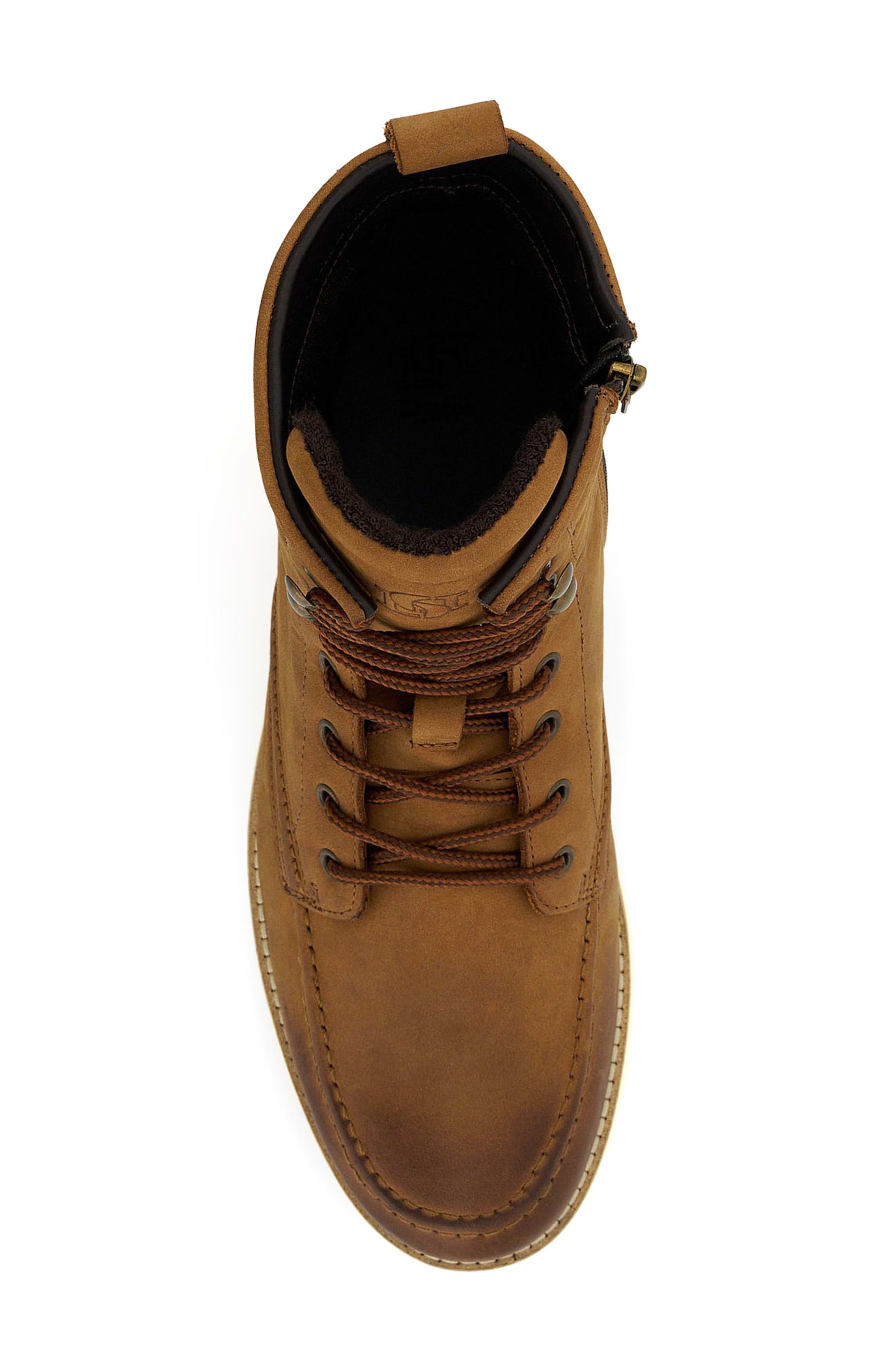 Dune London Cranees Moc Toe Boot, Alternate, color, 