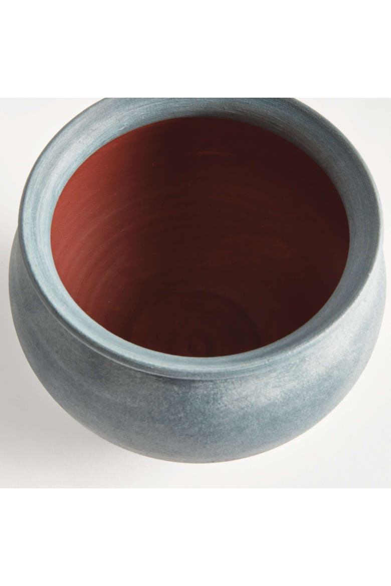 Mirela Drum Vase, Alternate, color, Blue