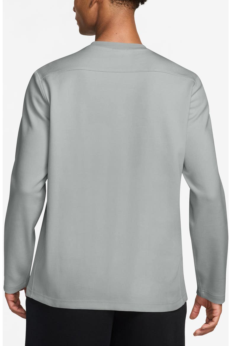 Sportswear Club Varsity Sweatshirt, Alternate, color, LIGHT SMOKE GREY/ WHITE
