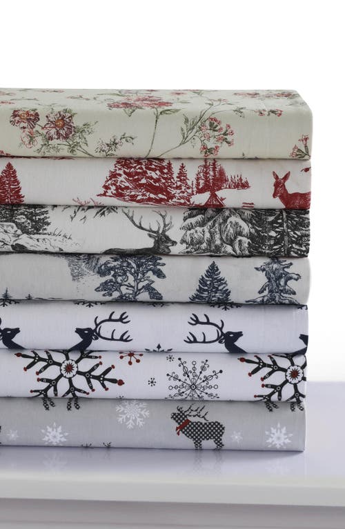 Azores Home Checkered Buck Cotton Duvet Cover & Sham Set In Gray