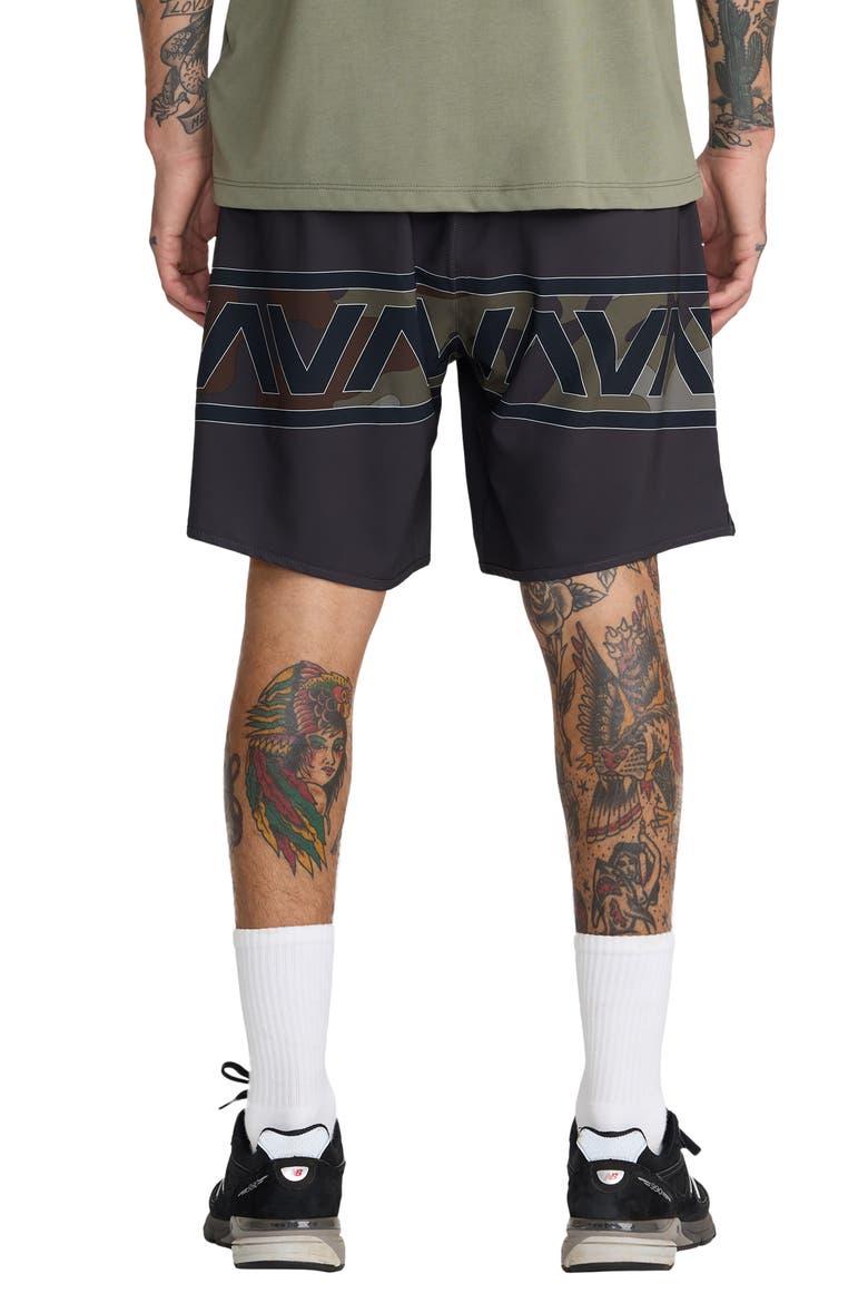 Yogger Stretch Shorts, Alternate, color, VA REAL CAMO