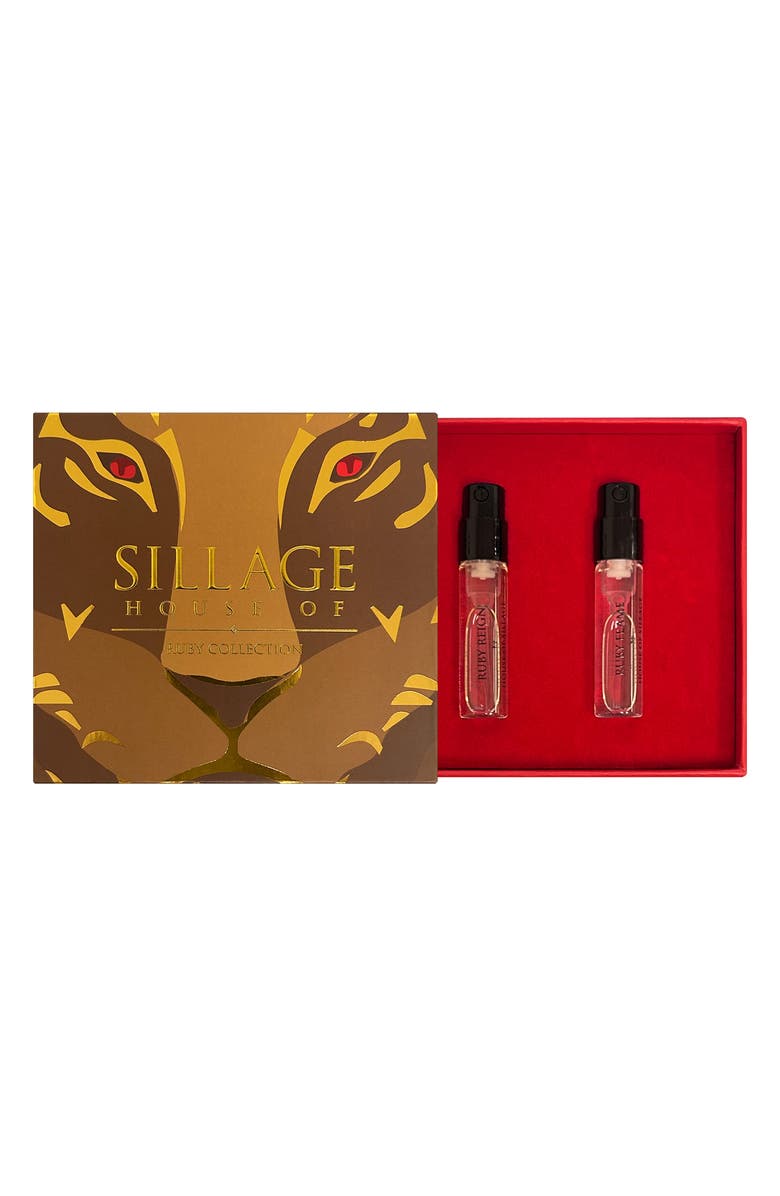 House of Sillage Ruby Collection Fragrance Sample Set, Main, color,