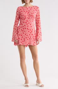 Free People Jolie Printed Minidress