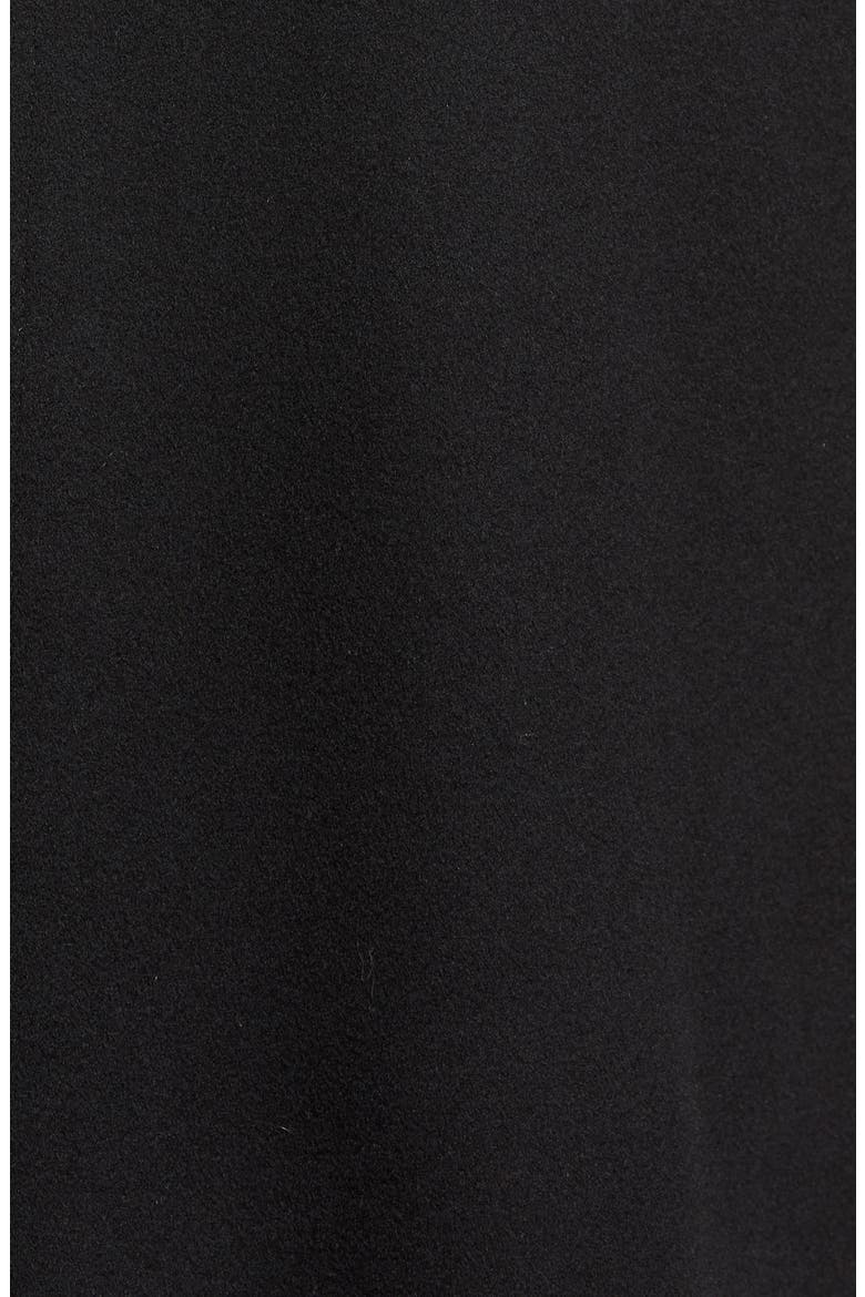 Wool Raglan Sleeve Coat, Alternate, color, BLACK