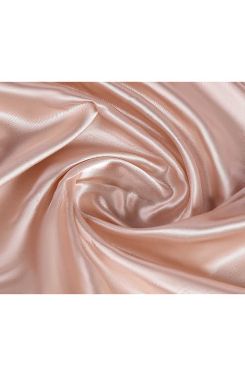 Martex Elegance Satin Sheet Set In Rose Gold