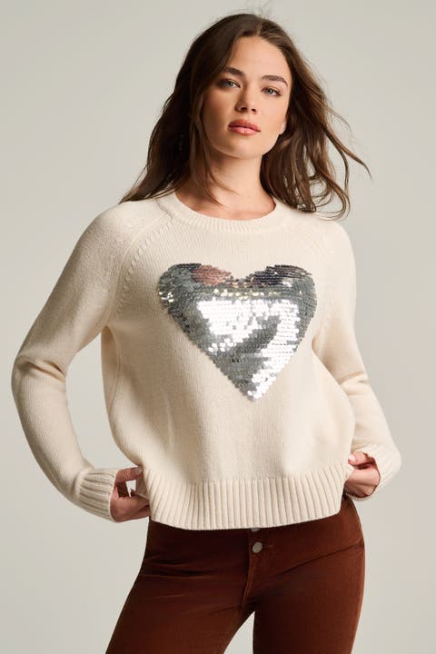 Love Shine Heart Sweater