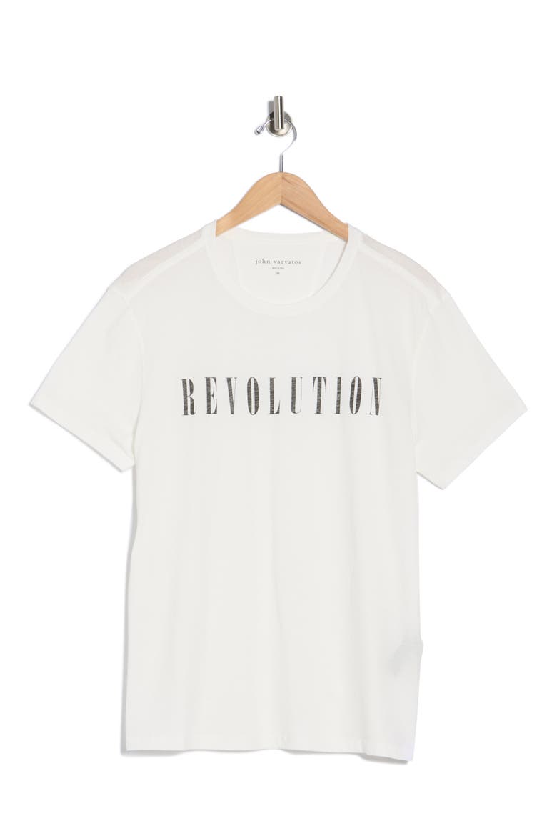 Revolution Organic Cotton Graphic T-Shirt, Alternate, color, SALT