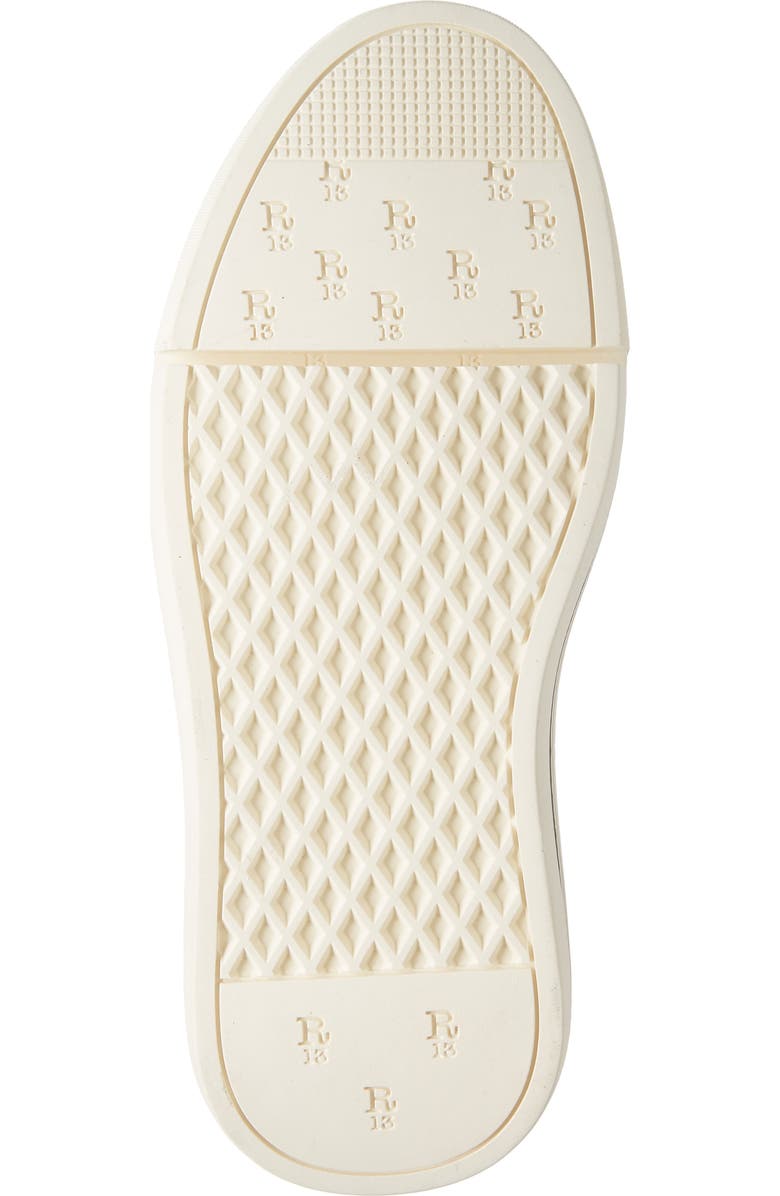 R13 Double Grommet High Top Sneaker, Alternate, color,