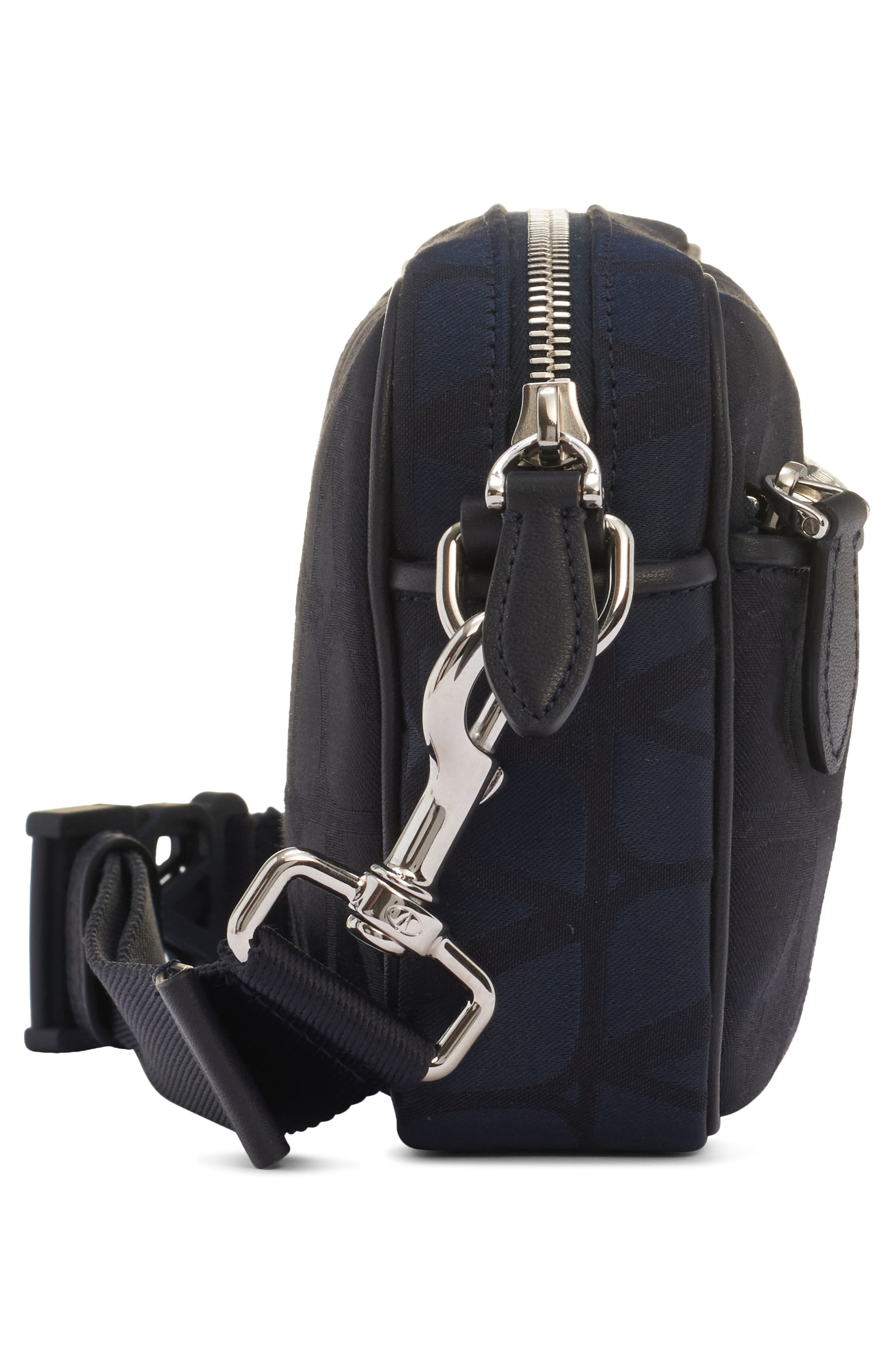 Valentino Garavani Toile Iconograph Camera Bag, Alternate, color, 