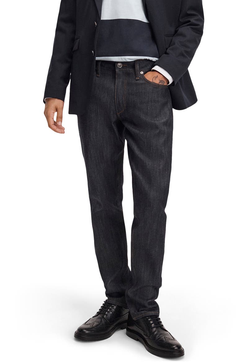 Fit 3 Mid Rise Slim Straight Leg Jeans, Main, color, RBRAWIND