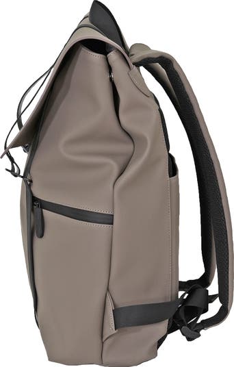 Foldover Rubberized Backpack