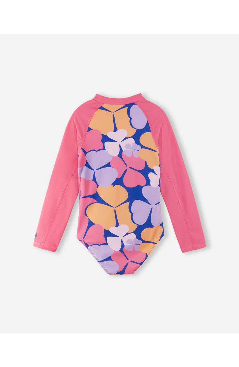 Reima Aallot SunProof swimsuit, Alternate, color, Soft Coral