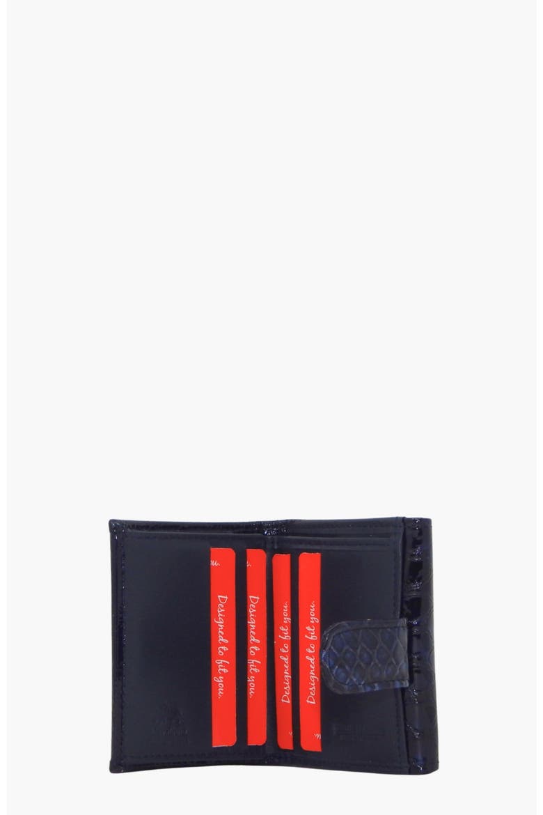 Grace Mini Wallet 530, Alternate, color, Navy / Beige