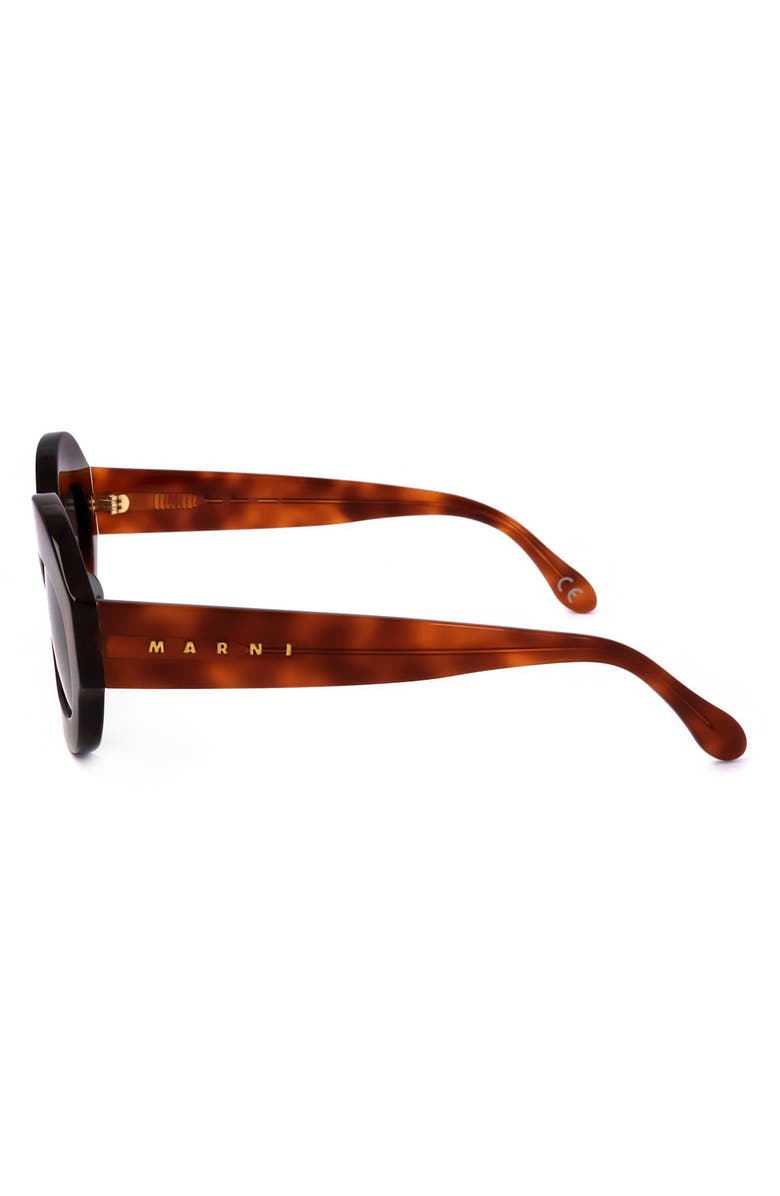 Marni 54mm Cat Eye Sunglasses, Alternate, color, Tort Grey