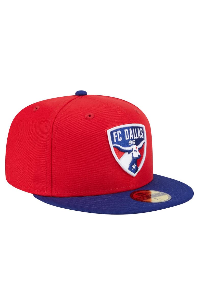 New Era Men's New Era  Red FC Dallas 2025 Kickoff 59FIFTY Fitted Hat, Alternate, color, Red