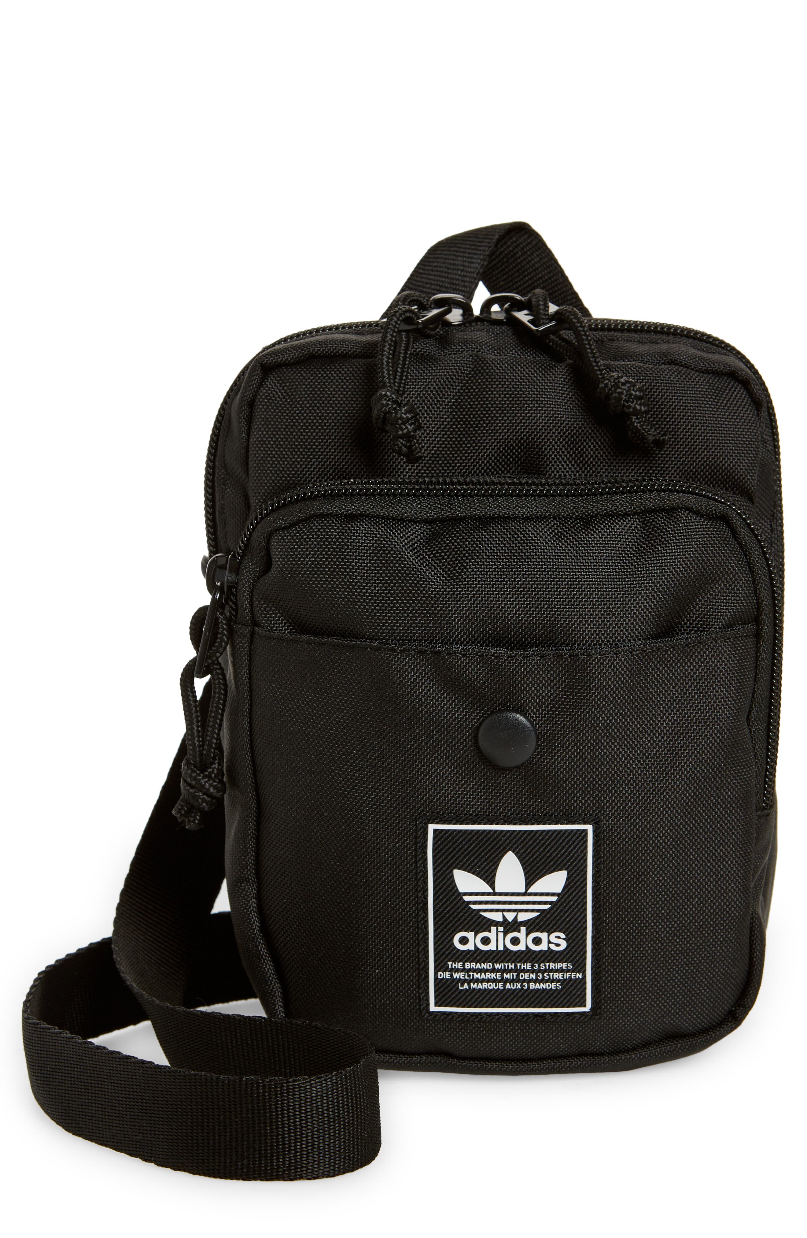 adidas Originals Utility Festival 3.0 Recycled Polyester Crossbody Bag, Main, color, 