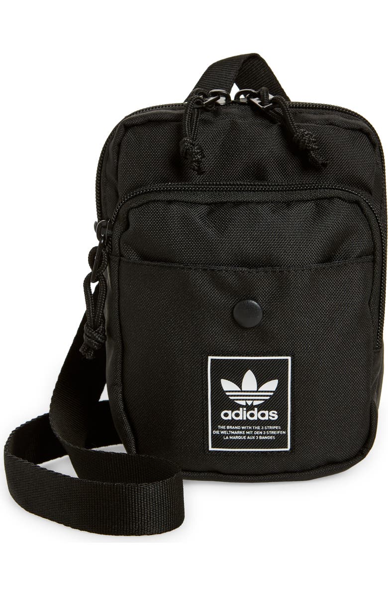 adidas Originals Utility Festival 3.0 Recycled Polyester Crossbody Bag, Main, color,