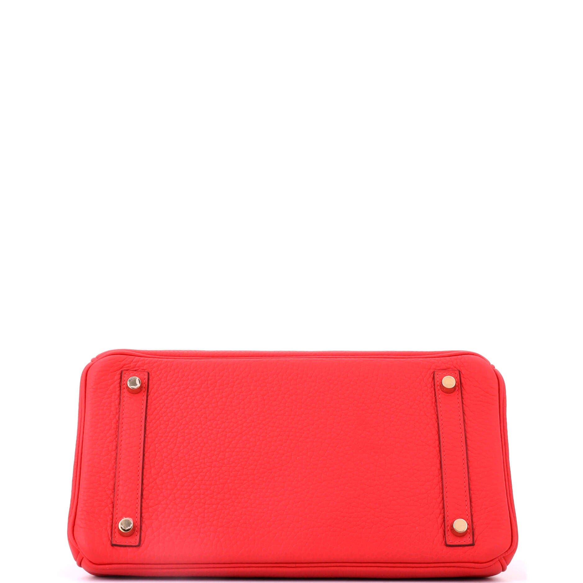 Birkin Handbag Red Clemence with Gold Hardware 30, Alternate, color, Rouge Tomate