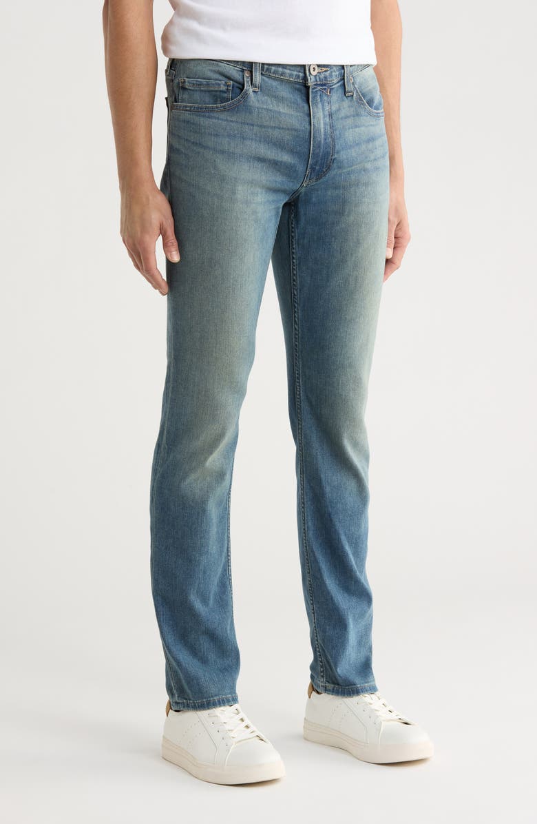 PAIGE Transcend Lenox Slim Stretch Jeans, Alternate, color, Dravus