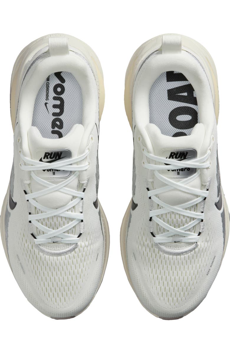Nike Vomero 18 Running Shoe, Alternate, color, 103 Smtwht/Black